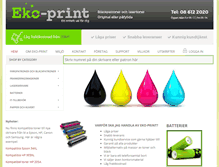 Tablet Screenshot of eko-print.se